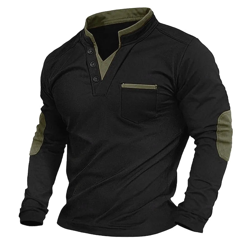 Comfortable Knit Sweater for Men with V Neck
