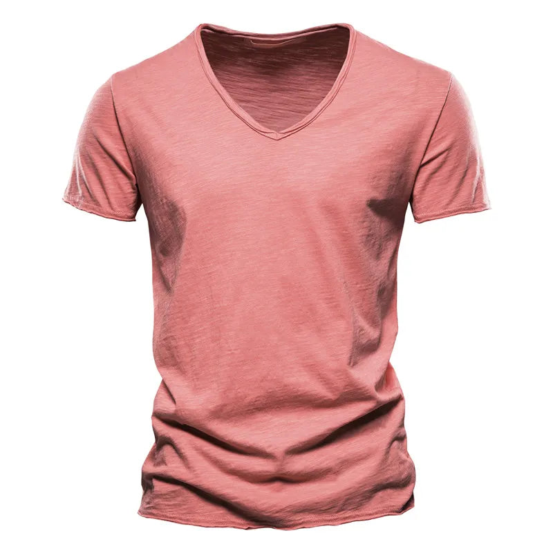 Comfortable Shirt for Men with V Neck