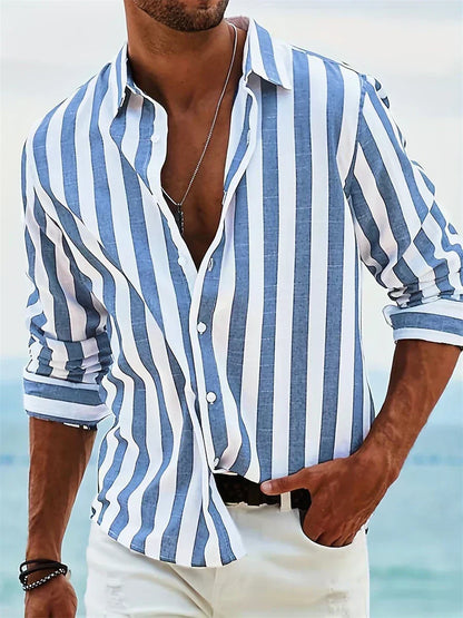 Comfortable Striped Shirt for Men