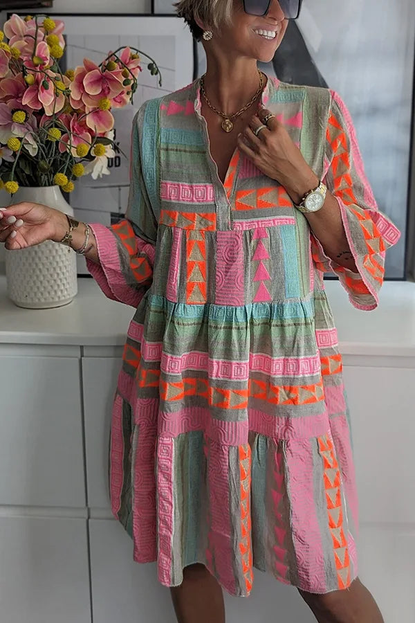 Stylish Dress for Women with Wide Sleeve