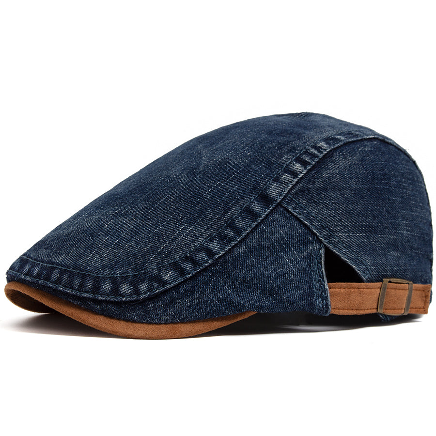 Stylish Cap for Men with Retro Workwear Design