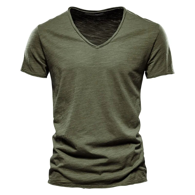 Comfortable Shirt for Men with V Neck