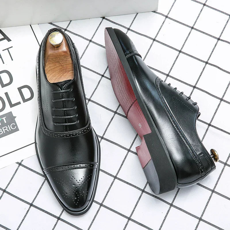 Comfortable Oxford Shoes for Men with Cushioned Style