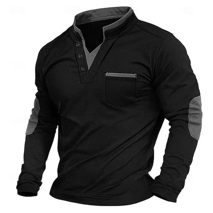 Comfortable Knit Sweater for Men with V Neck
