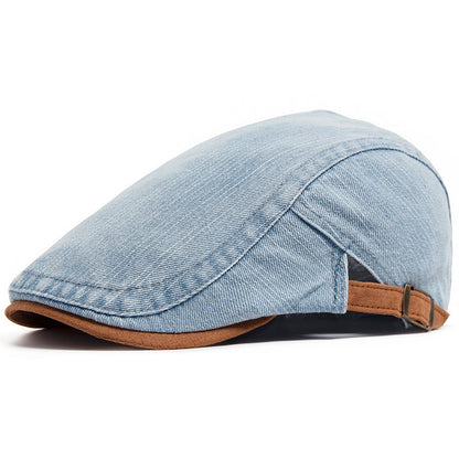 Stylish Cap for Men with Retro Workwear Design