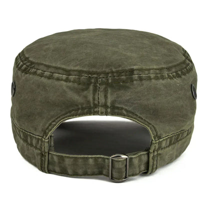 Classic Cap for Men with Vintage Washed Design
