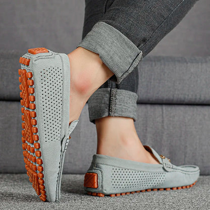 Comfortable Loafers for Men with Breathable Slip On Style
