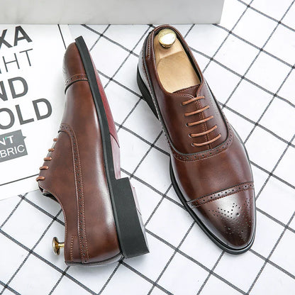 Comfortable Oxford Shoes for Men with Cushioned Style