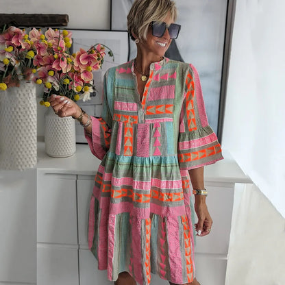 Stylish Dress for Women with Wide Sleeve
