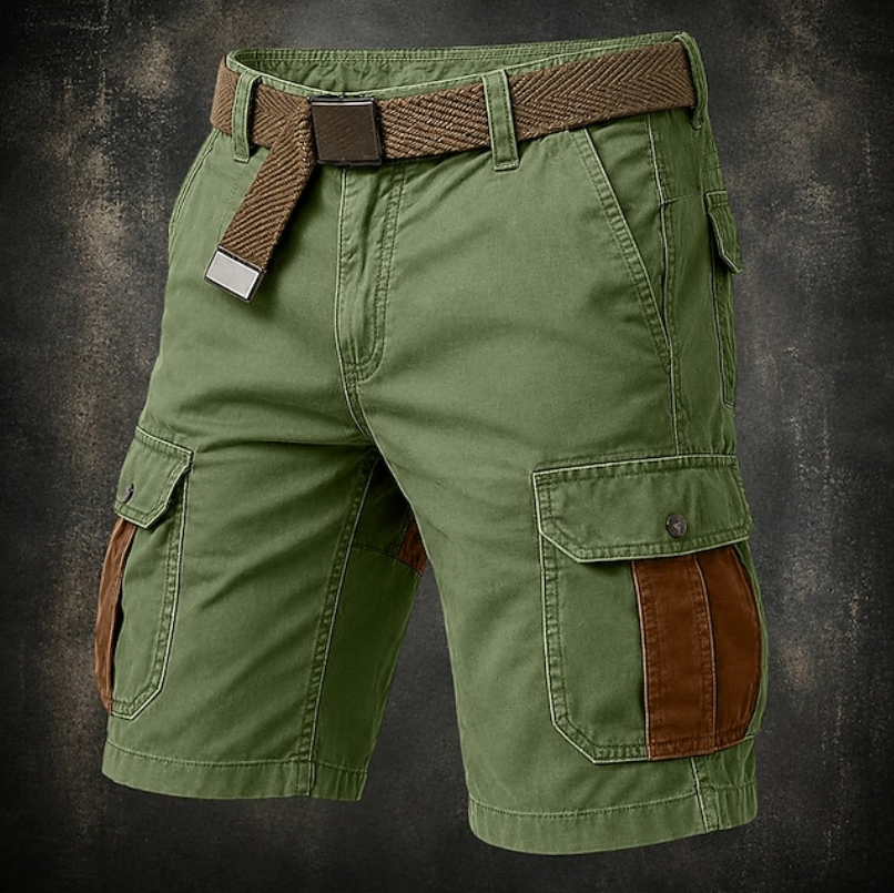 Effortless Cargo Shorts for Men with Pockets Casual Style