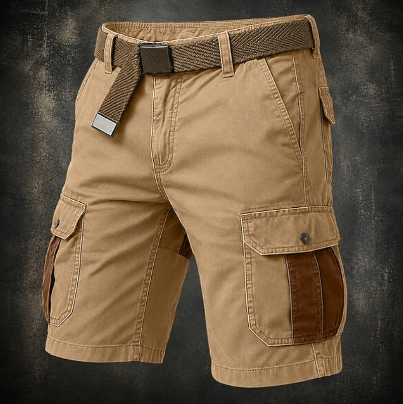Effortless Cargo Shorts for Men with Pockets Casual Style