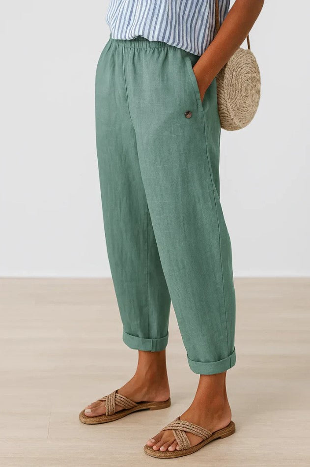 Effortless Trousers for Women with Pockets Casual Style