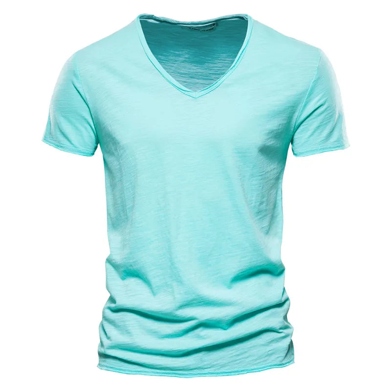 Comfortable Shirt for Men with V Neck