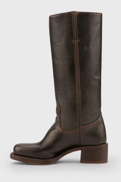 Comfortable Boots for Women with Knee High Slip On Style