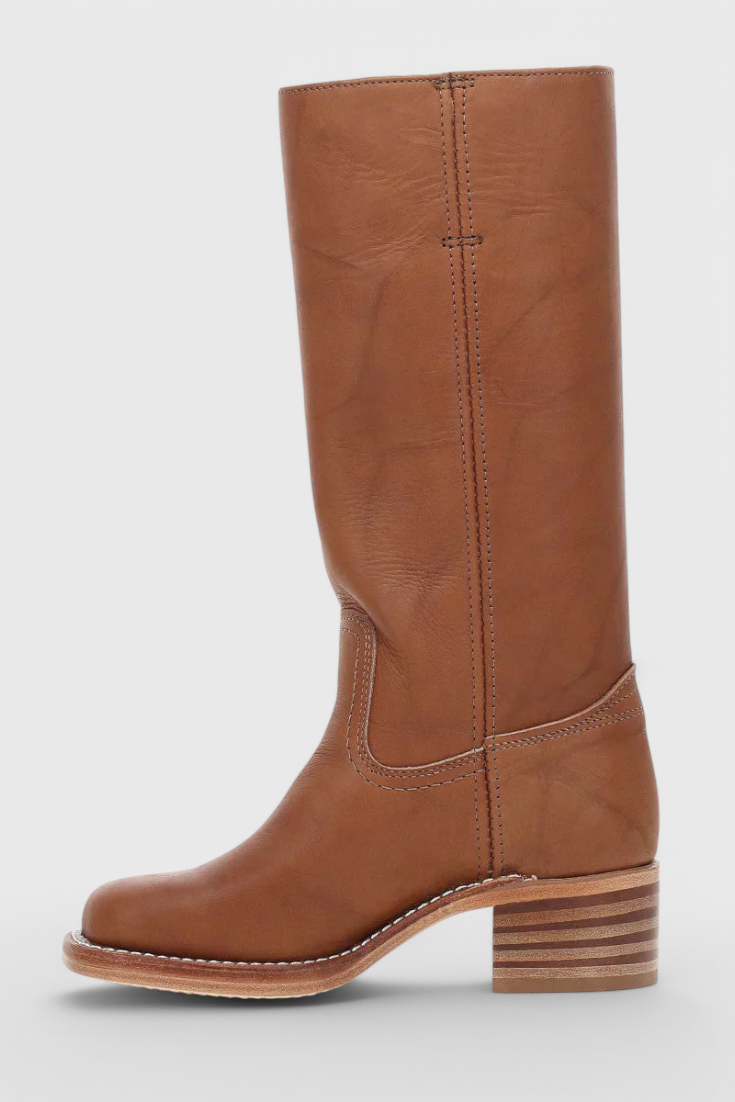 Comfortable Boots for Women with Knee High Slip On Style