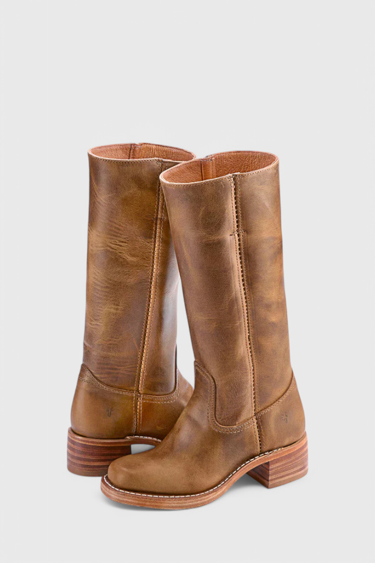 Comfortable Boots for Women with Knee High Slip On Style