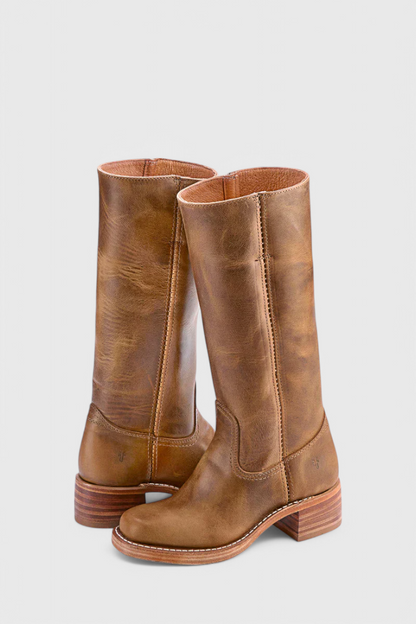 Comfortable Boots for Women with Knee High Slip On Style