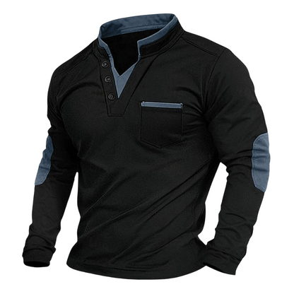 Comfortable Knit Sweater for Men with V Neck