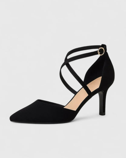 Comfortable Black Heels for Women