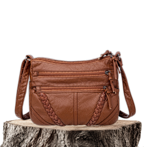 Stylish Shoulder Bag for Women with Braided Design