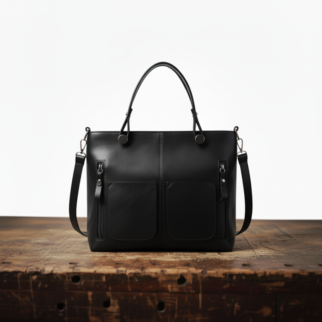 Effortless Shoulder Bag for Women with Pocket Design