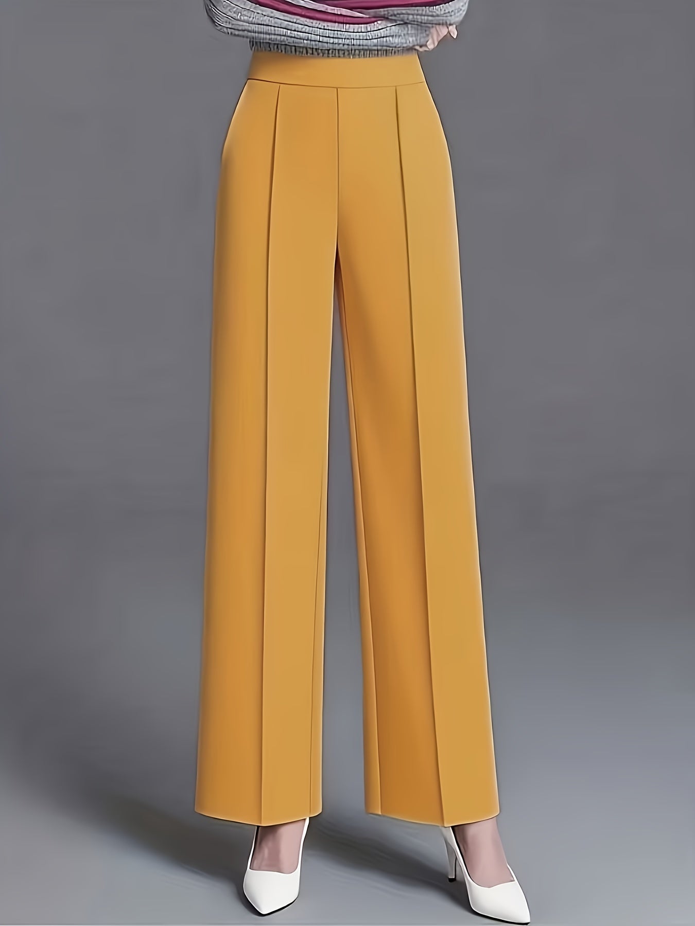 Effortless Wide Leg Pants for Women with High Waist