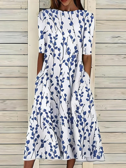 Effortless Floral Mini Dress for Women