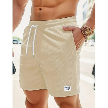 Effortless Shorts for Men with Drawstring Pockets