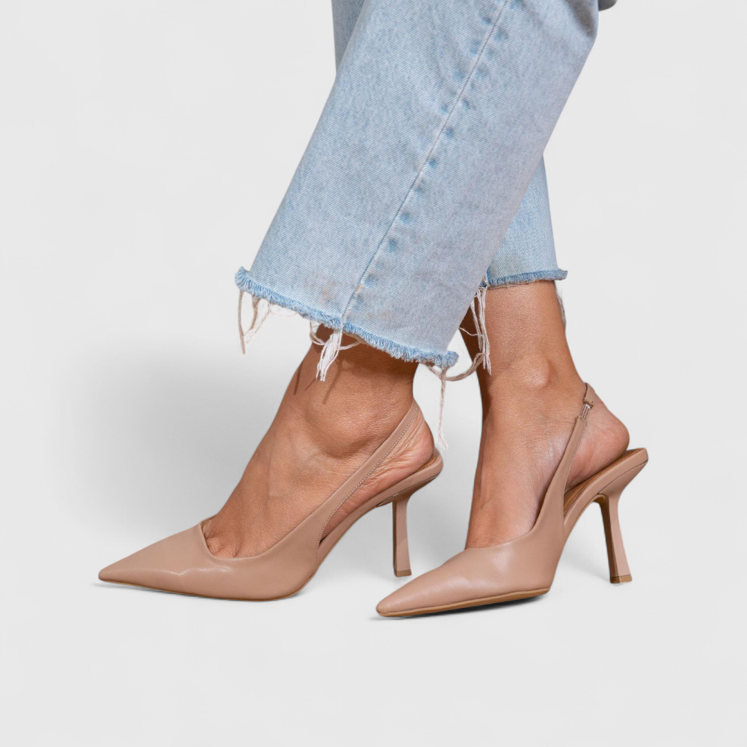 Comfortable Heels for Women with Orthopedic Pointed Toe Style