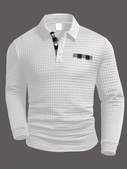 Stylish Plaid Button Down Shirt for Men