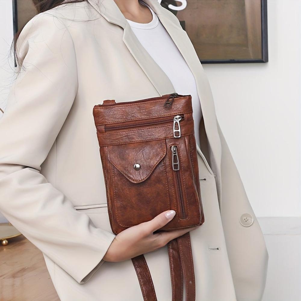 Stylish Crossbody Bag for Women with Retro Design