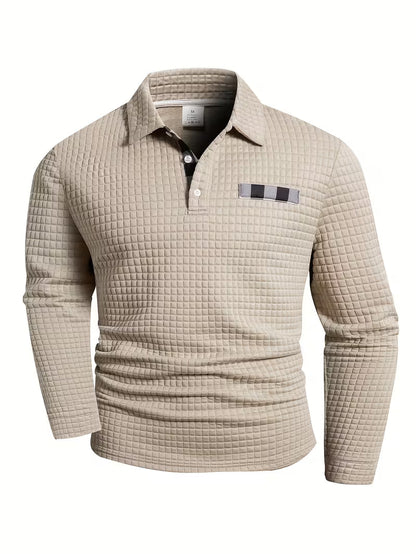 Stylish Plaid Button Down Shirt for Men