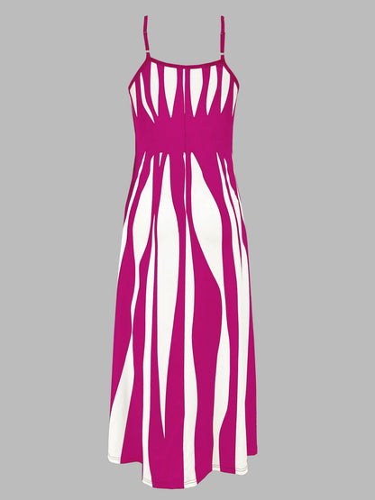 Effortless Maxi Dress for Women with V Neck