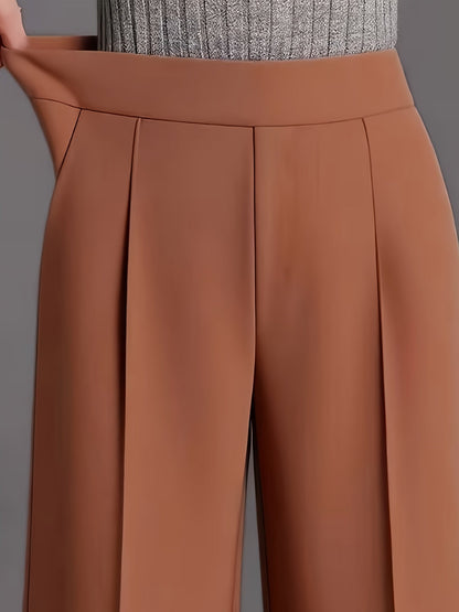 Effortless Wide Leg Pants for Women with High Waist