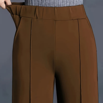 Effortless Wide Leg Pants for Women with High Waist