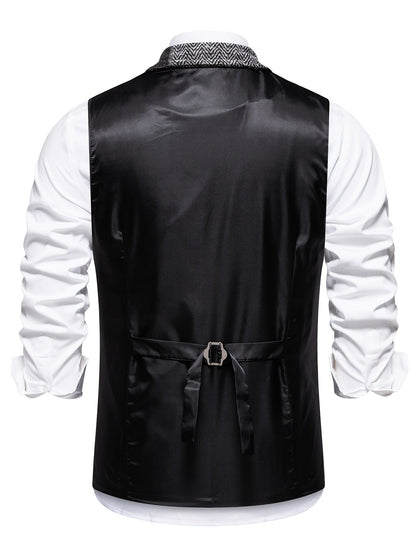 Classic Patchwork Vest for Men