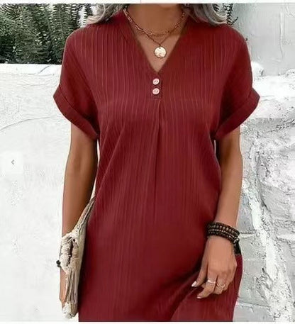 Elegant Breezy Midi Dress for Women