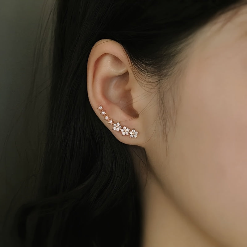 Elegant Floral Earrings for Women