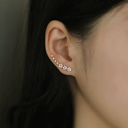 Elegant Floral Earrings for Women