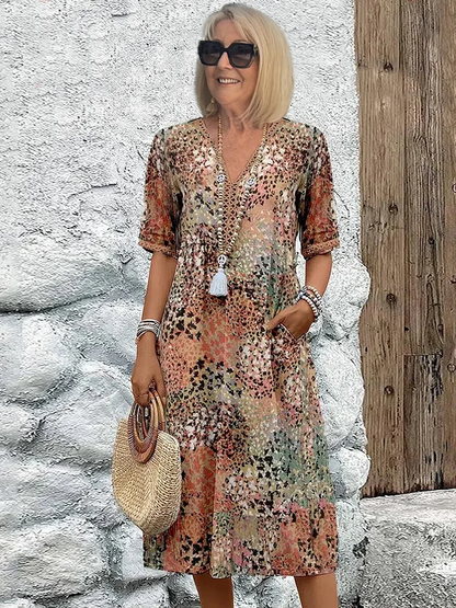 Stylish Chic Midi Dress for Women