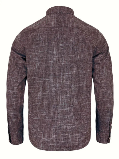 Comfortable Flowy Button Down Shirt for Men