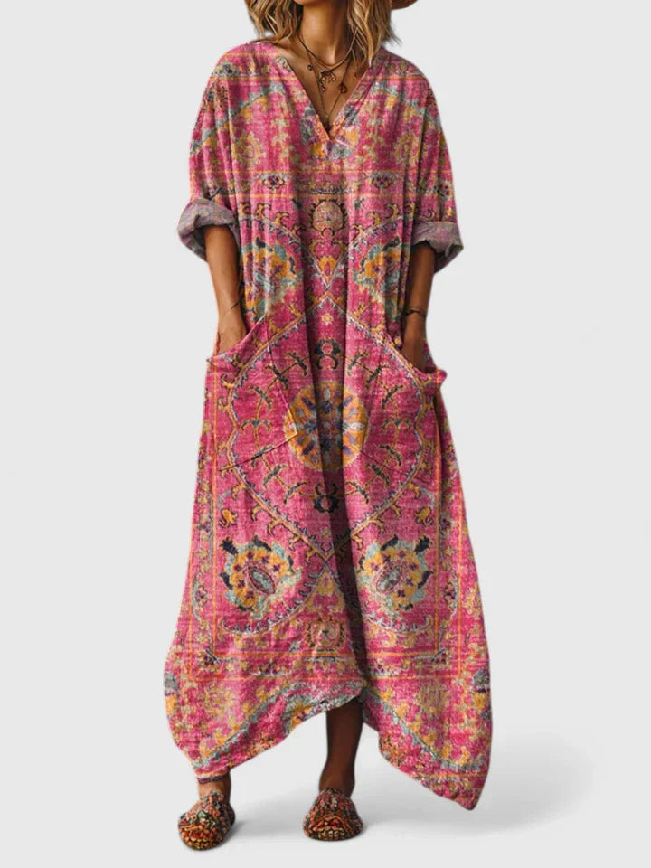 Elegant Mini Dress for Women with Pocket Casual Style