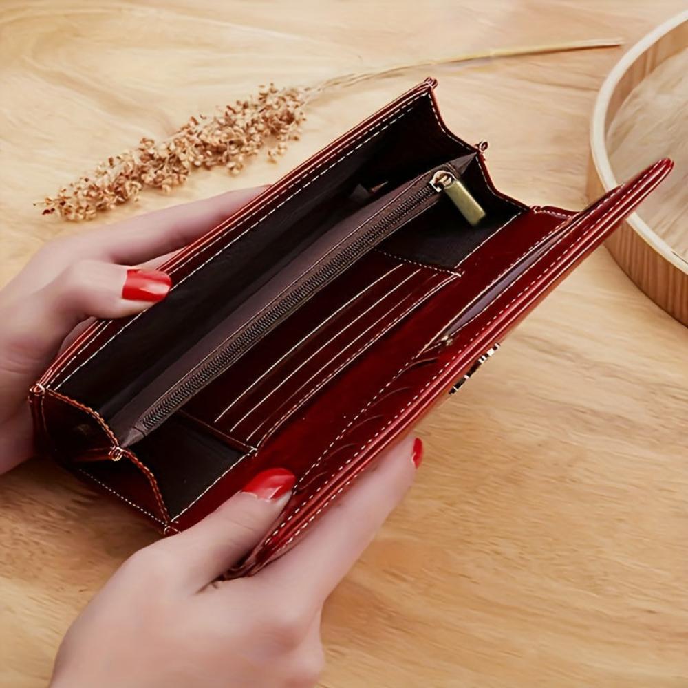 Elegant Wallet for Women with Lux Long Design