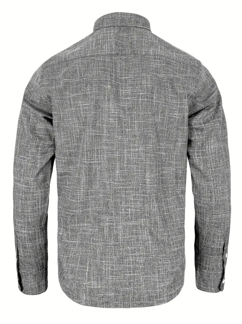 Comfortable Flowy Button Down Shirt for Men