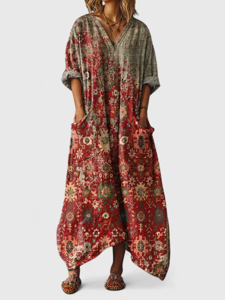 Elegant Mini Dress for Women with Pocket Casual Style