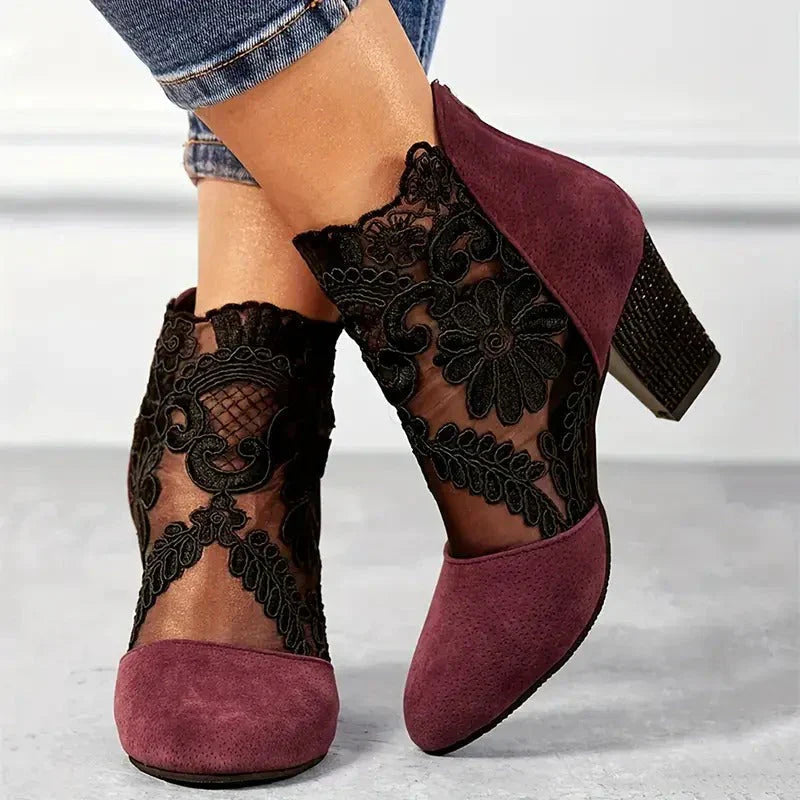 Comfortable Heels for Women with Orthopedic Breathable Style
