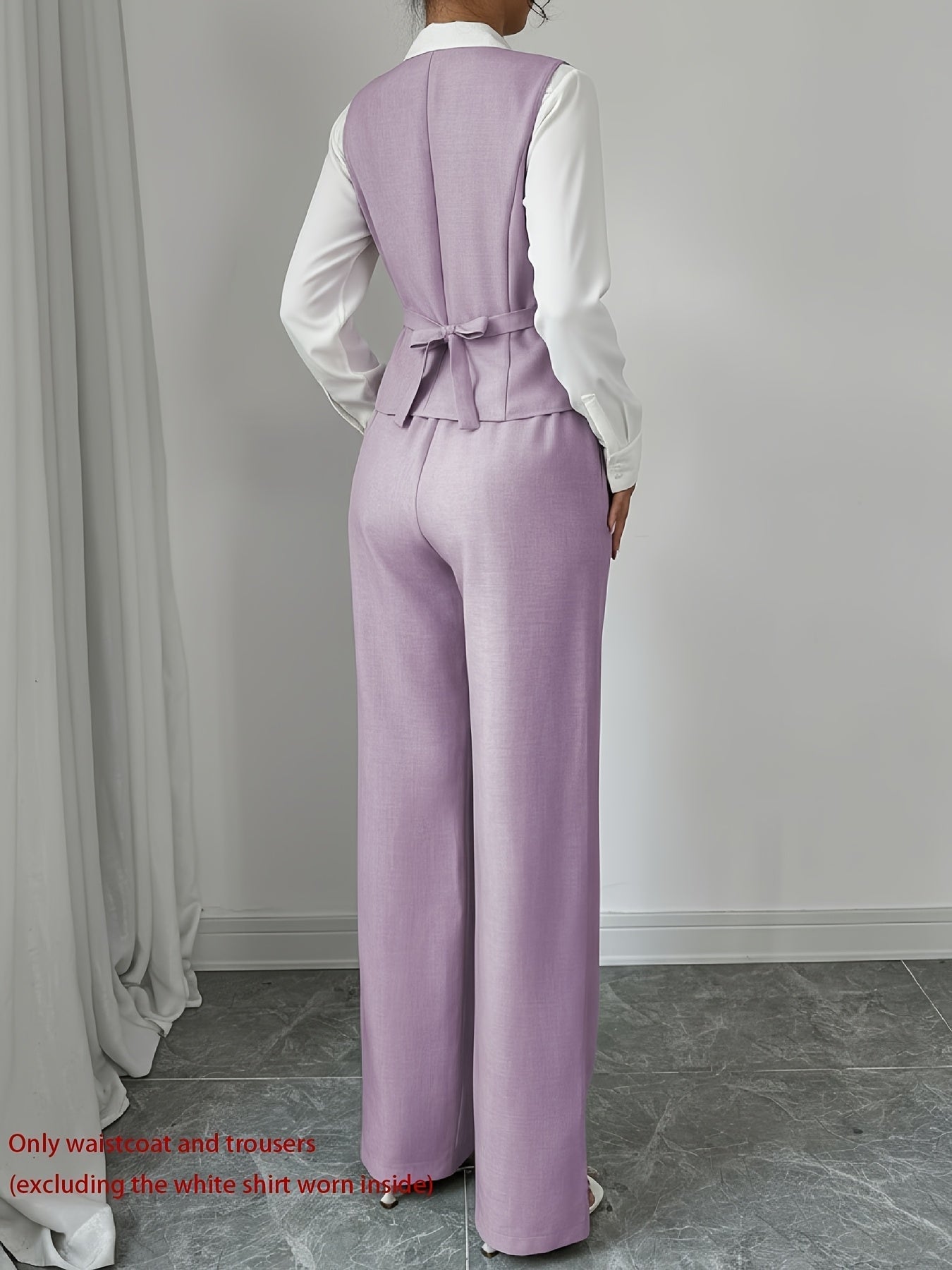 Comfortable Two Piece Set for Women with Wide Leg
