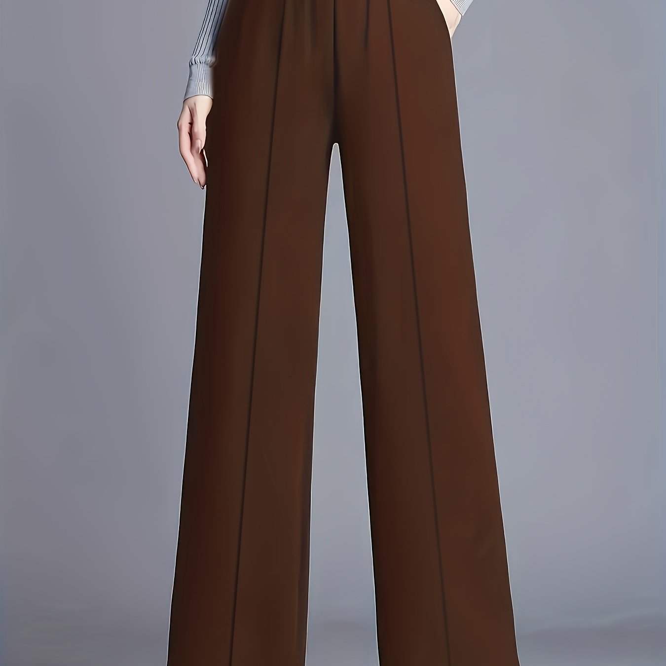 Effortless Wide Leg Pants for Women with High Waist