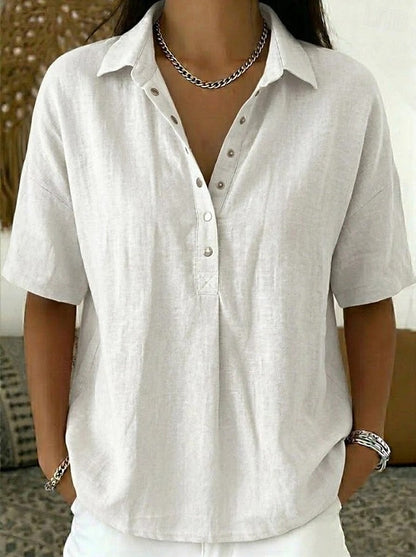 Stylish Blouse for Women with Button Up