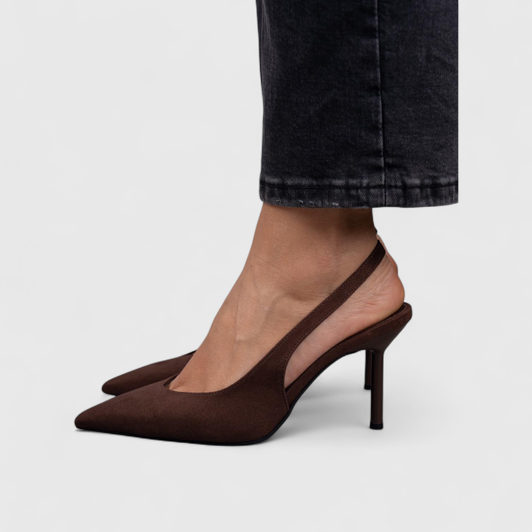 Comfortable Heels for Women with Orthopedic Pointed Toe Style